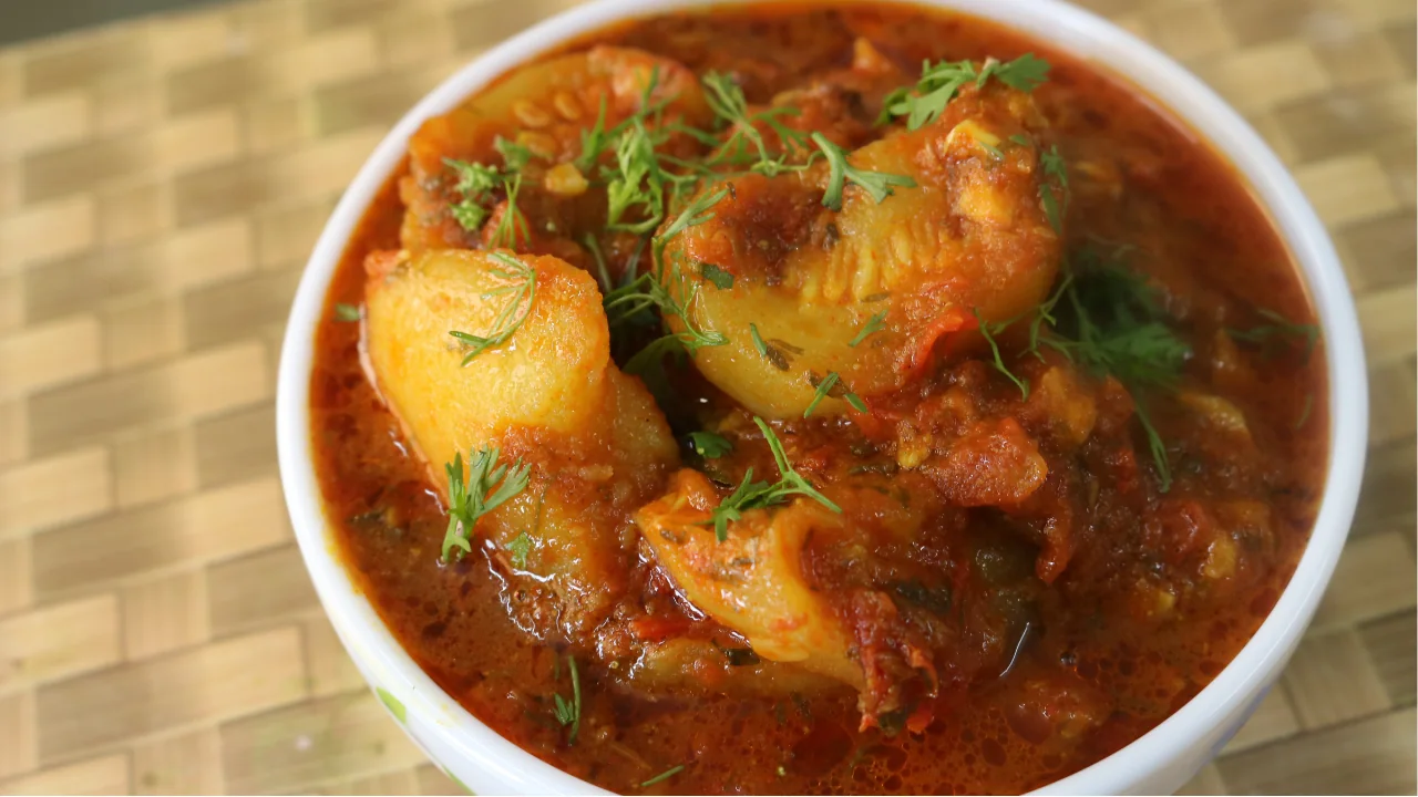Alu Bhindi and related Sindhi food