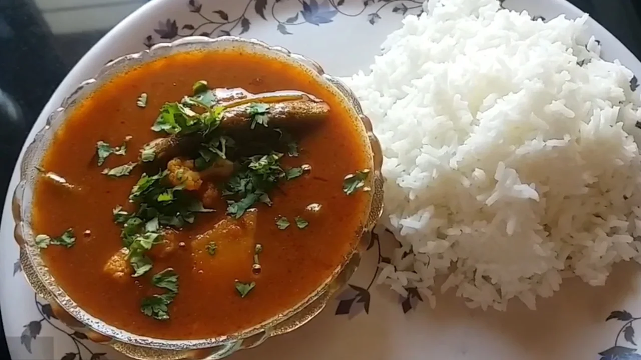 Sindhi Curry and Rice: The Sunday Table in One Plate